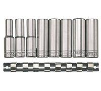 Jeu de douilles longues sur rail 1/2 8 pcs Teng Tools M1207