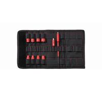 Jeu de douilles pour clés à douille 1/4 TorqueVario®-S electric WIHA - 10 pièces - 43466"