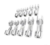 Jeu de douilles pour écrou de raccordement diesel avec design ergonomique antidérapant (17 mm)