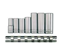 Jeu de douilles sur rail 3/8 long 10-19mm 7 pcs Teng Tools M3807