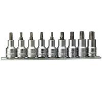 Jeu de douilles sur rail torx 1/2 9 pcs Teng Tools M1213TPX
