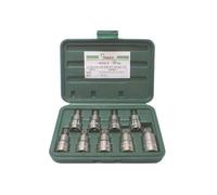 Jeu de douilles XZN et RIBE HANS 1/2 pouces (XZN 7 pièce, RIBE 2 pièce) 55mm