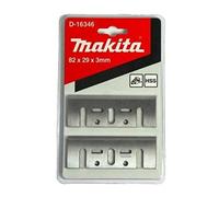 Jeu de fers réaffutables pour rabots 82mm (2 pièces) - MAKITA D-16346