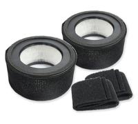 Jeu de filtres de remplacement pour purificateur d'air Z-1000, comprenant 2 filtres HEPA H13 et 2 filtres à charbon actif