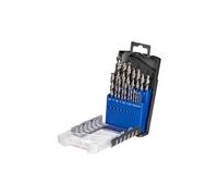 KWB Jeu de forets hélicoïdaux HSS SILVER STAR 205920 pour métal 19 pièces DIN 338 queue cyl.