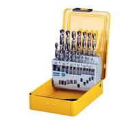 Jeu de forets à métaux DEWALT 19 pces HSS-G