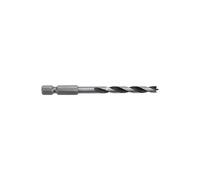 wolfcraft 7122000 Coffret de 5 Forets ø3-8mm Cv Hélicoïdaux noir/argent/bleu