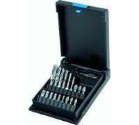 Jeu de Forets Bois 3-10mm Hss-G , Avec Baril Bits Croisillon / Torx, Et Support