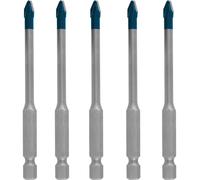Jeu de forets Bosch EXPERT HEX-9 Hard Ceramic, 5 x 90 mm, 5 pièces.