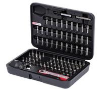 Jeu de forets de 1/4 de pouce, 99 pièces pour utilisation manuelle et avec perceuses-visseuses sans fil