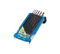 wolfcraft 7118000 Coffret de 6 Forets hélicoïdaux meulés au cobalt Ø 2-8 mm