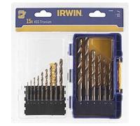 Jeu de forets en métal Irwin HSS Titanium; 1 5-10 mm; 15 unités