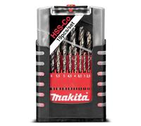 Jeu de forets en métal Makita D-67561 HSS-Co; 1-10 mm; 19 unités