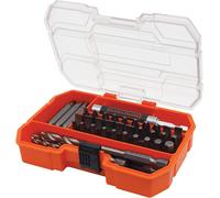 Jeu de forets et de tournevis Black & Decker A7234-XJ; 45 unités