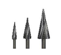 Jeu de forets étagés, Compatible avec XCAN, 4-12mm,6-30mm | Foret Conique Étagé HSS En Cobalt, Coupe-trou For Le Perçage Du Bois Et Du Métal, Comprend Une Taille De 4 À 20/32mm(3 pcs)