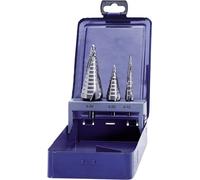 Jeu de forets étagés HSS Eventus by Exact 17334 4 - 12 mm, 4 - 20 mm, 6 - 30 mm 1 set - 3 pièces