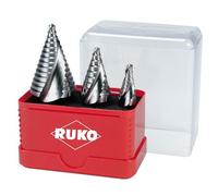 Jeu de forets étagés RUKO A101038 Acier rapide