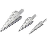 Jeu de forets étagés TOOLCRAFT HSS x3 4 - 20 mm, 4 - 12 mm, 6 - 30 mm 6 mm, 8 mm, 10 mm