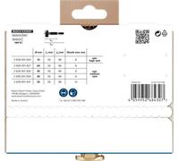 Jeu de forets forestiers EXPERT Wood 5 pièces Bosch - 2608901843