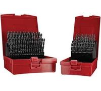 Jeu de forets hélicoïdaux A190 DIN 338 TypeN D.1-10x0,1mm HSS 91pcs. cu.-cass.DORMER