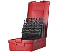 Jeu de forets hélicoïdaux A190 DIN 338 TypeN D.1-6x0,1mm HSS 51pcs. cu.-cass.DORMER