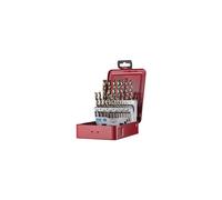 Jeu de forets hélicoïdaux A295 DIN 338 TypN D.1-10x0,5mm HSS-E 19pcs. cu.-cass.DORMER