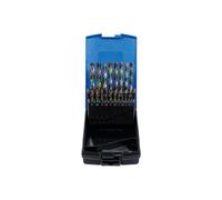 Jeu de forets hélicoïdaux BGS TECHNIC - HSS Cobalt - 19 pcs - 2014