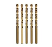 Jeu de forets hélicoïdaux Cobalt M35 HSS | For accessoires d'outils de perçage à grande vitesse en métal et en acier inoxydable(5PCS,5.5mm)