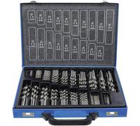 Jeu de Forets Hélicoïdaux HSS 1-10 mm - 170 pcs - Précision et Durabilité - Acier, Pro - D-Work