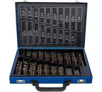 Jeu de Forets HSS Cobalt 5% 170 pcs 1-10 mm - Haute Précision et Durabilité - Acier, Pro - D-Work
