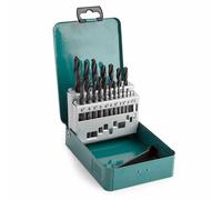 Jeu de forets HSS-R dans boîtier métallique (19 pcs) - MAKITA D-54081