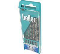 Jeu de forets pour le métal Heller 17735 D HSS 6 pièces 2 mm, 3 mm, 4 mm, 5 mm, 6 mm, 8 mm Cobalt DIN 338 tige cylindrique 1 set