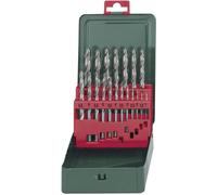 Jeu de forets pour le métal Metabo 627153000 HSS 19 pièces 1 mm, 1.5 mm, 2 mm, 2.5 mm, 3 mm, 3.5 mm, 4 mm, 4.5 mm, 5 mm, 5.5 mm