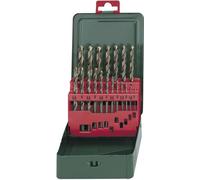 Jeu de forets pour le métal Metabo 627157000 HSS 19 pièces 1 mm, 1.5 mm, 2 mm, 2.5 mm, 3 mm, 3.5 mm, 4 mm, 4.5 mm, 5 mm, 5.5 mm