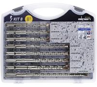 Jeu de forets pour marteau-perforateur 8 pièces SDS-Plus Alpen 80704100100 1 set