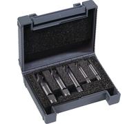Jeu de fraises à queue, norme d'usine 4/6/8/10/12 mm, 4 dents en carbure monobloc TiAlN, 5 pièces, coffret en plastique