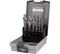 Jeu de fraises plates à chanfreiner Ruko DIN373 M3-M10 fin HSS Cassette plastique - 102450RO