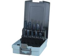 Jeu de fraises sur tige en carbure Ruko diamètre 10+12mm HM TiCN 10pcs. cassette Ku - 116003TCRO