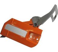 Jeu de freins de chaîne pour tronçonneuse Husqvarna pour les modèles 61, 268, 272, 272xp. Pièces de rechange d'origine : 5037366-01 et 5035728-01.
