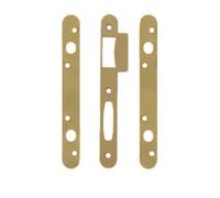 Jeu de gâche réversible pour serrure TRILOCK plates 5900 bout rond A2P* VACHETTE 16633000
