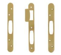 Jeu de gâches plates 100R pour 5000T204 VACHETTE - Trou oblong - 16536000