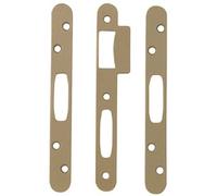 Jeu de gâches plates 100R pour 5000T204 VACHETTE - Trou oblong - 16536000