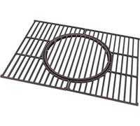Jeu de grilles en fonte universel avec système « grille dans la grille » - env. 415 x 55 cm - compatible avec le modèle Tepro 8246