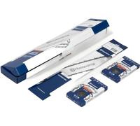 Jeu de guide + 2 chaînes Husqvarna 325 1.5 72 maillons S35G ORIGINAL