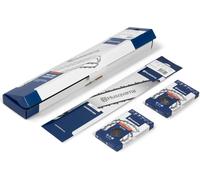 Jeu de guide + 2 chaînes X-Cut Husqvarna 325 1.3 72 maillons SP33G