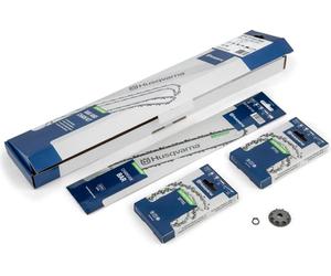 Jeu de guide-chaîne + 2x chaînes + tambour Husqvarna 1/4" 1.1 60 DL SP11G 10