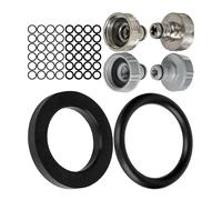 Jeu de joints de rechange Mix Set, 50 pièces, pour pièces de système G 3/4" pouces de jardin, compatible avec les raccords de robinet Gardena 26,5 mm, 15280, 18201, 18241, 2801, 938, caoutchouc, Ø 22