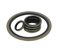 Jeu de joints de rondelle en caoutchouc métallique M5-M60, joint de bouchon de vidange d'huile(M42,10pcs)