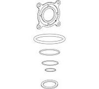 Jeu de joints Grünbeck BOXER K/KD, R/RD, A/AD 101635e pour BOXER R, RD, A, AD