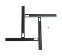 Jeu de jonction de rails auxiliaire 500mm pour scie circulaire électrique, Machine à bordures coulissante pour le travail du bois